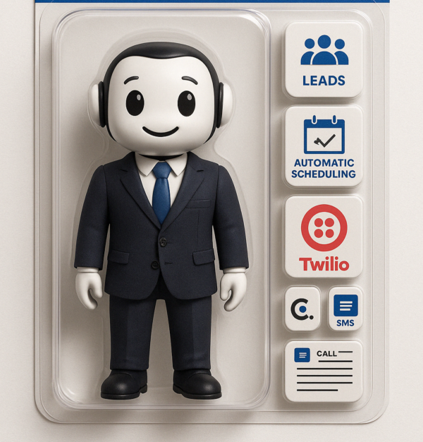 AI Appointment Lead Manager – Automate Scheduling, Follow-Ups & Calendar Management with Twilio & Cal.com